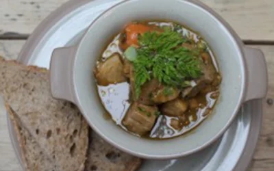 Recipe – Yellow Courgette & Wild Onion Soup